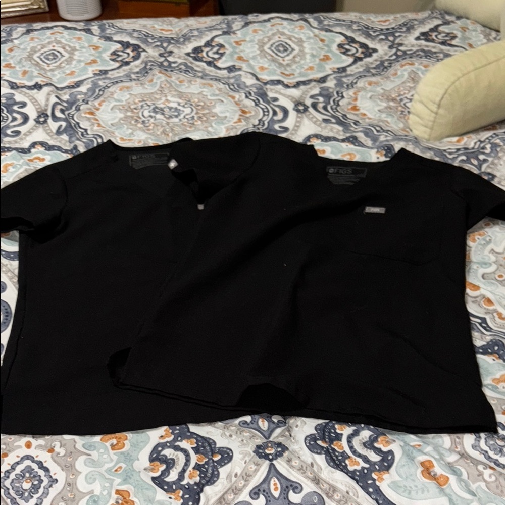 Figs Technical Collection Black Apparel